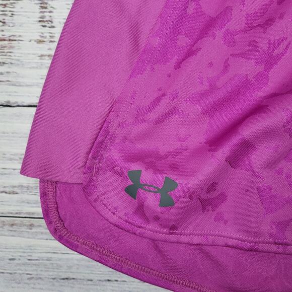 Under Armour Play Up Active Shorts Loose Purple | Small - Picture 3 of 7